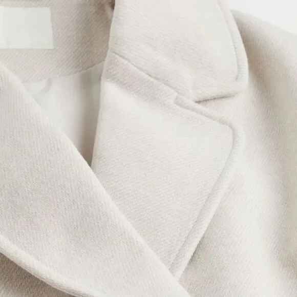 H&M Double-Breasted Oversized Coat - Picture 9 of 14